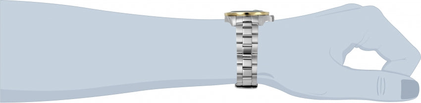 Reloj Invicta para caballero pulsera de metal 47 mm