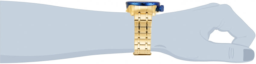 Invicta Aviator Reloj para Hombre Pulsera de Acero Inoxidable Metal Caballero