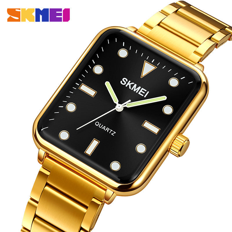 1955 Reloj Skmei para Mujer Pulsera de Metal Análogo