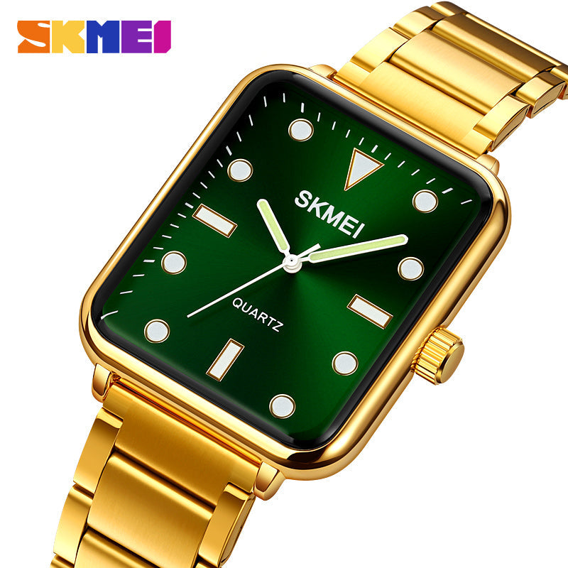 1955 Reloj Skmei para Mujer Pulsera de Metal Análogo