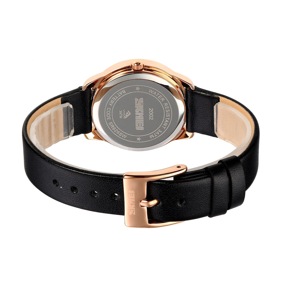 2002 Skmei Reloj para Hombre Pulsera de Cuero Análogo