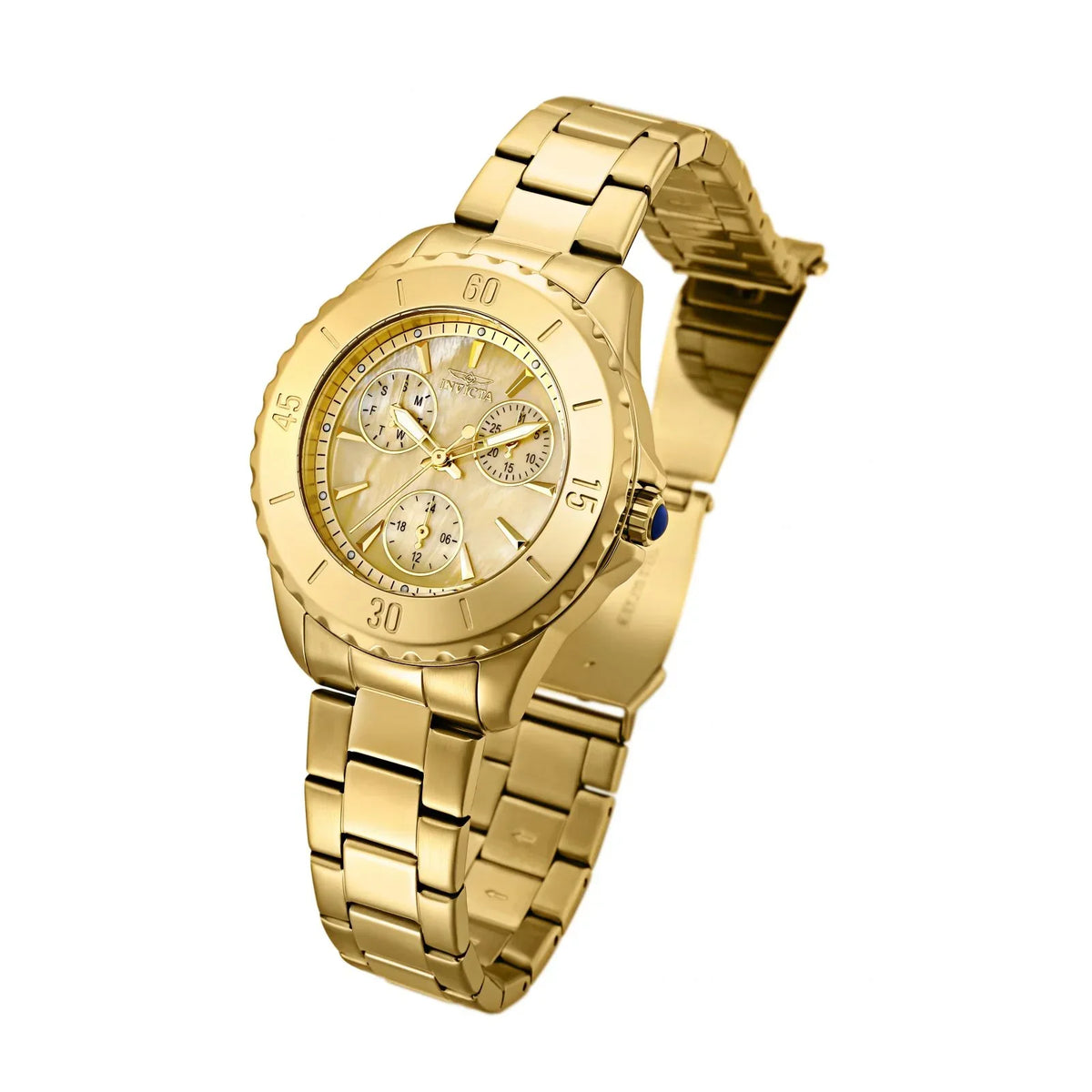Reloj Invicta Angel de dama banda de metal 38mm