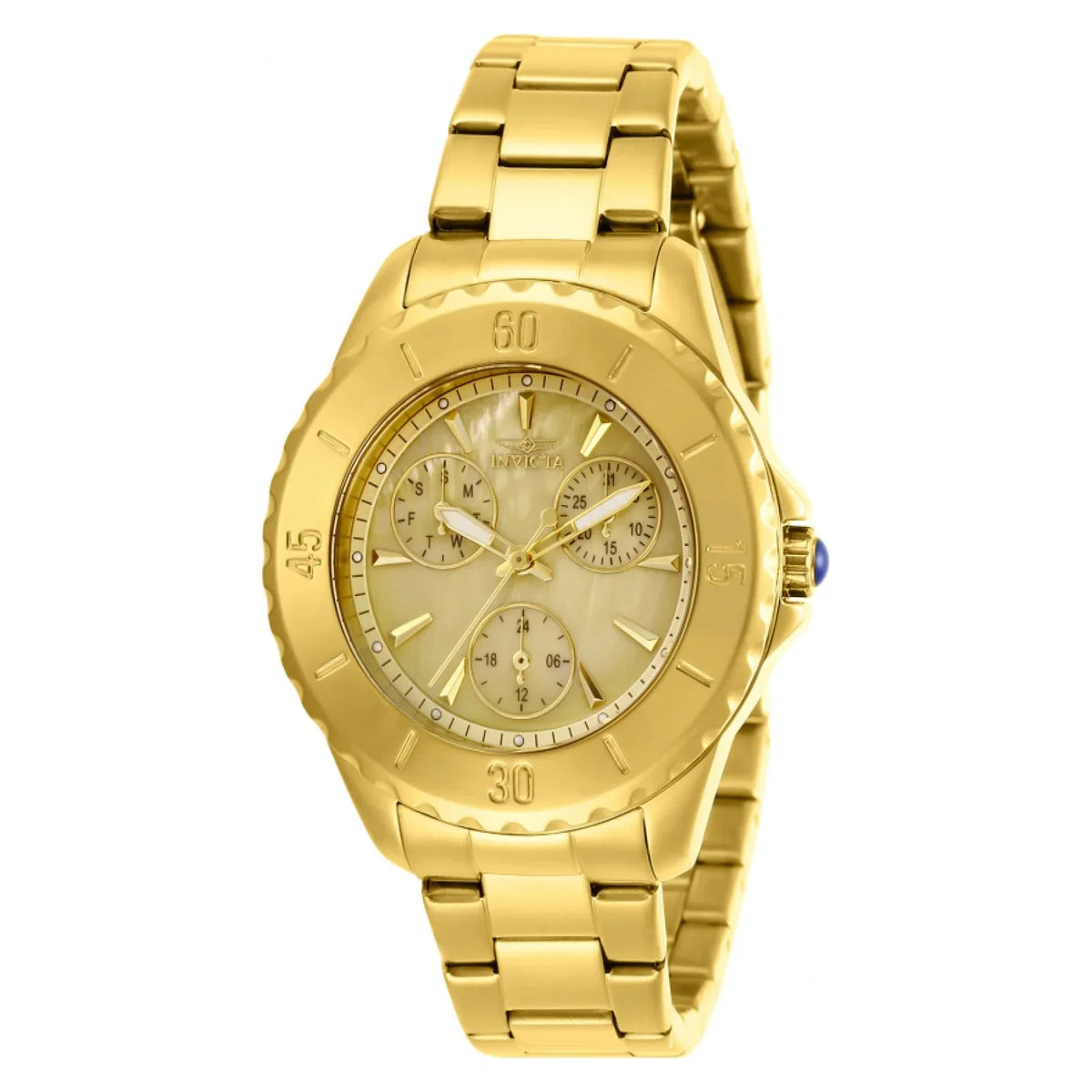 Reloj Invicta Angel de dama banda de metal 38mm
