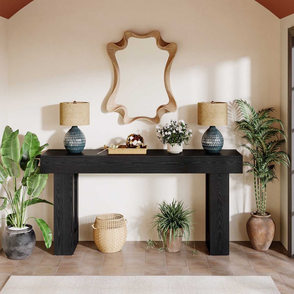 HOGA-JW1022 Mesa Tribesigns de madera