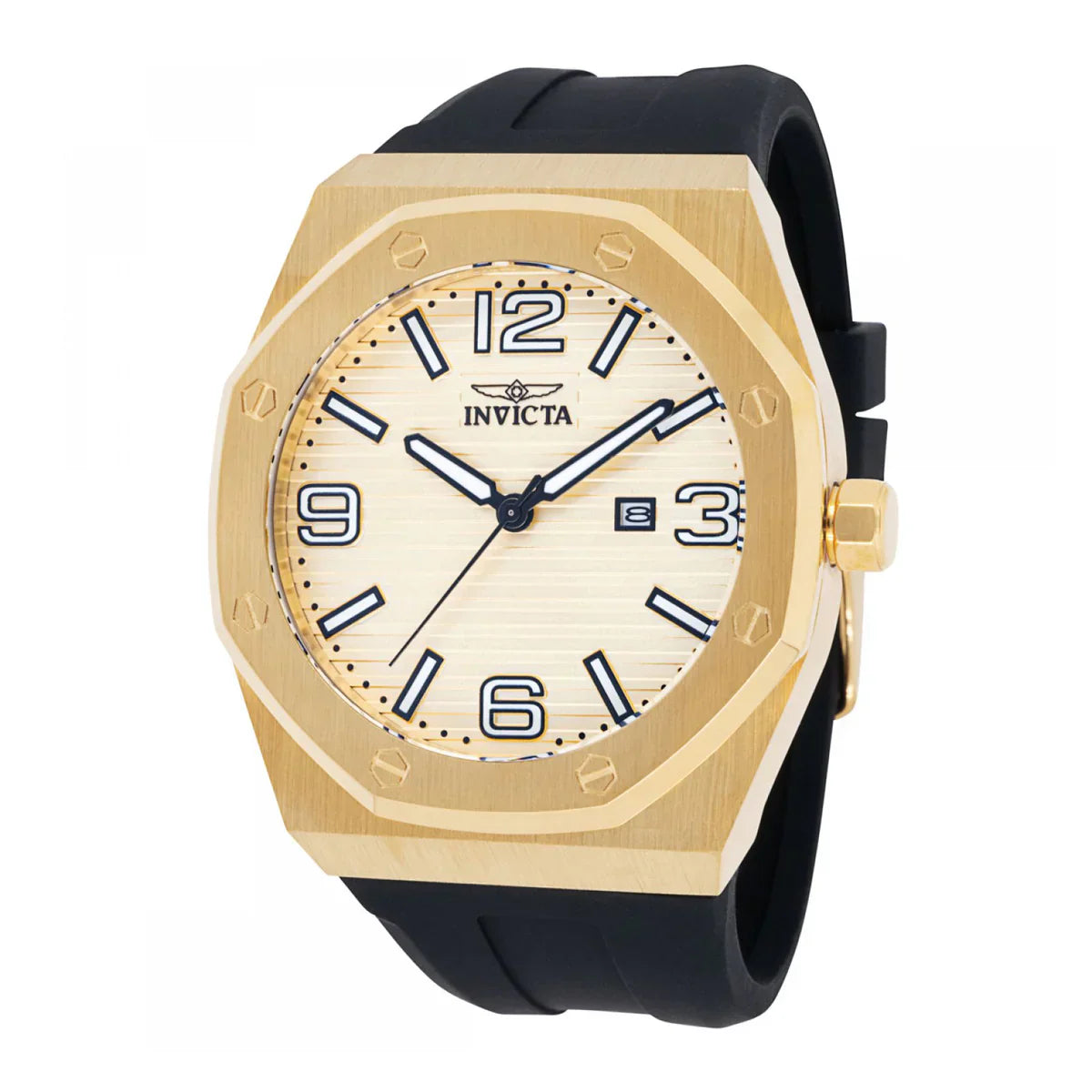Reloj Invicta Huracan de hombre pulsera de caucho 48 mm