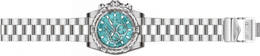 Reloj invicta para caballero pulsera de metal 52 mm
