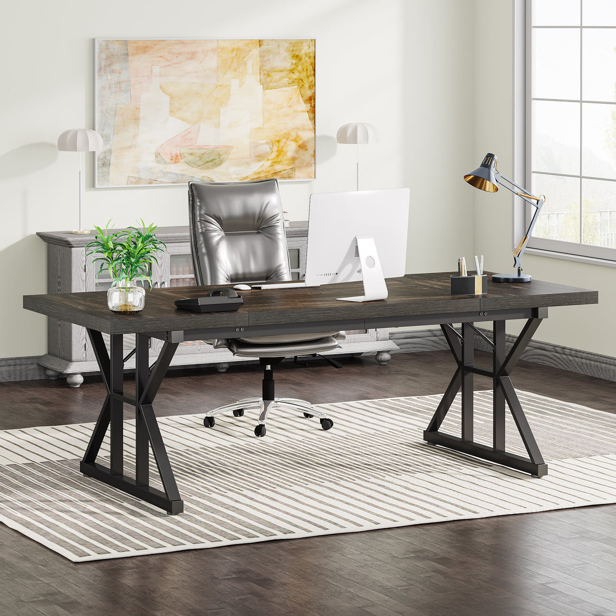 Tribesigns escritorio mueble para oficina y homeoffice HOGA-JW
