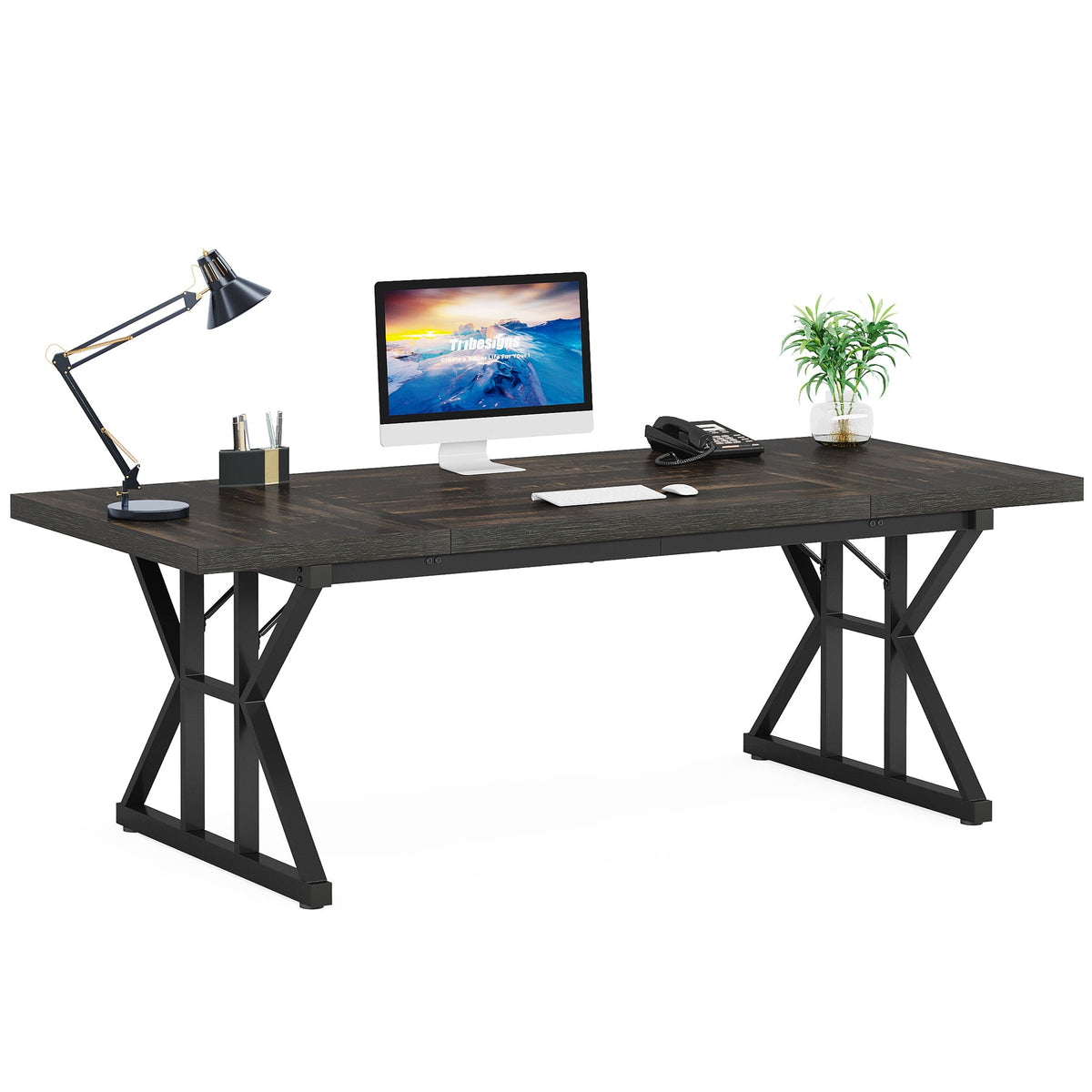 Tribesigns escritorio mueble para oficina y homeoffice HOGA-JW