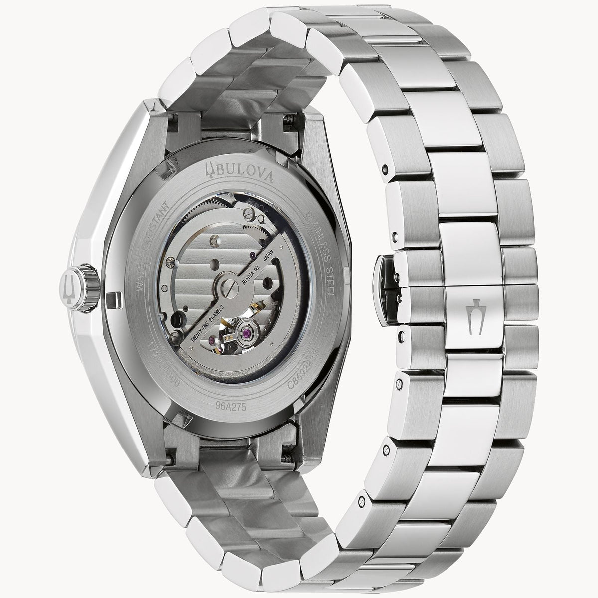 96A275 Reloj Bulova Surveyor de hombre pulsera de metal 42 mm