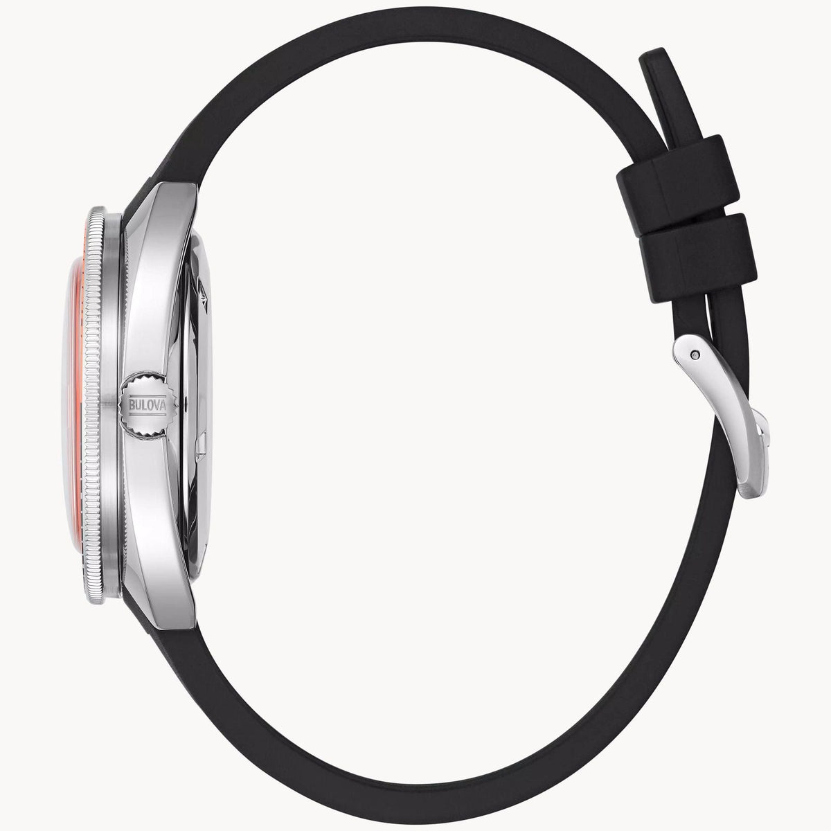 96B350 Reloj Devil Diver de hombre pulsera de resina 41 mm