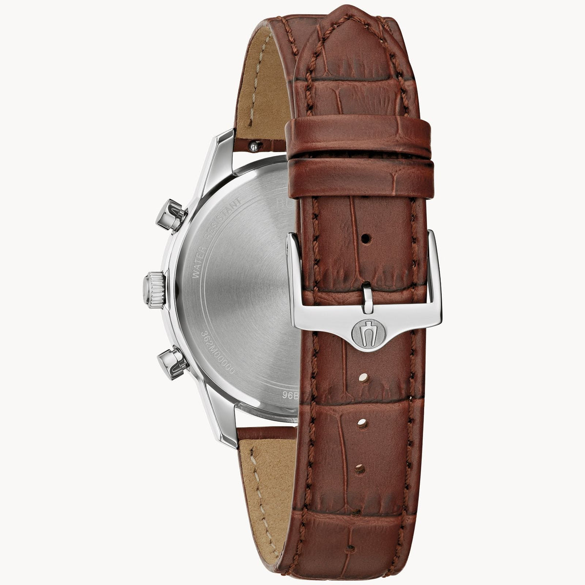 96B402 Reloj Bulova Sutton de caballero pulsera de cuero