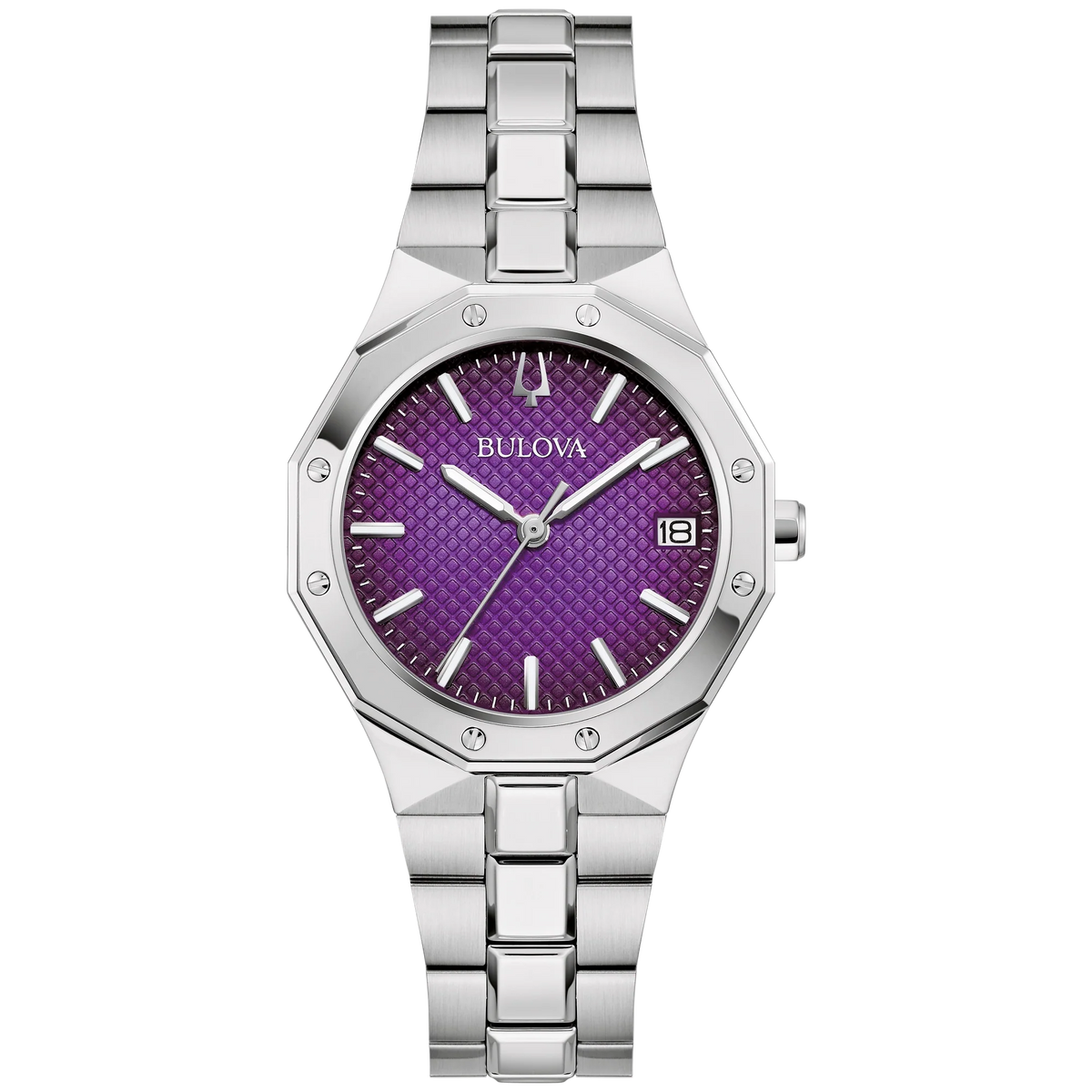 96M168 Reloj Bulova Prestige de dama correa de metal