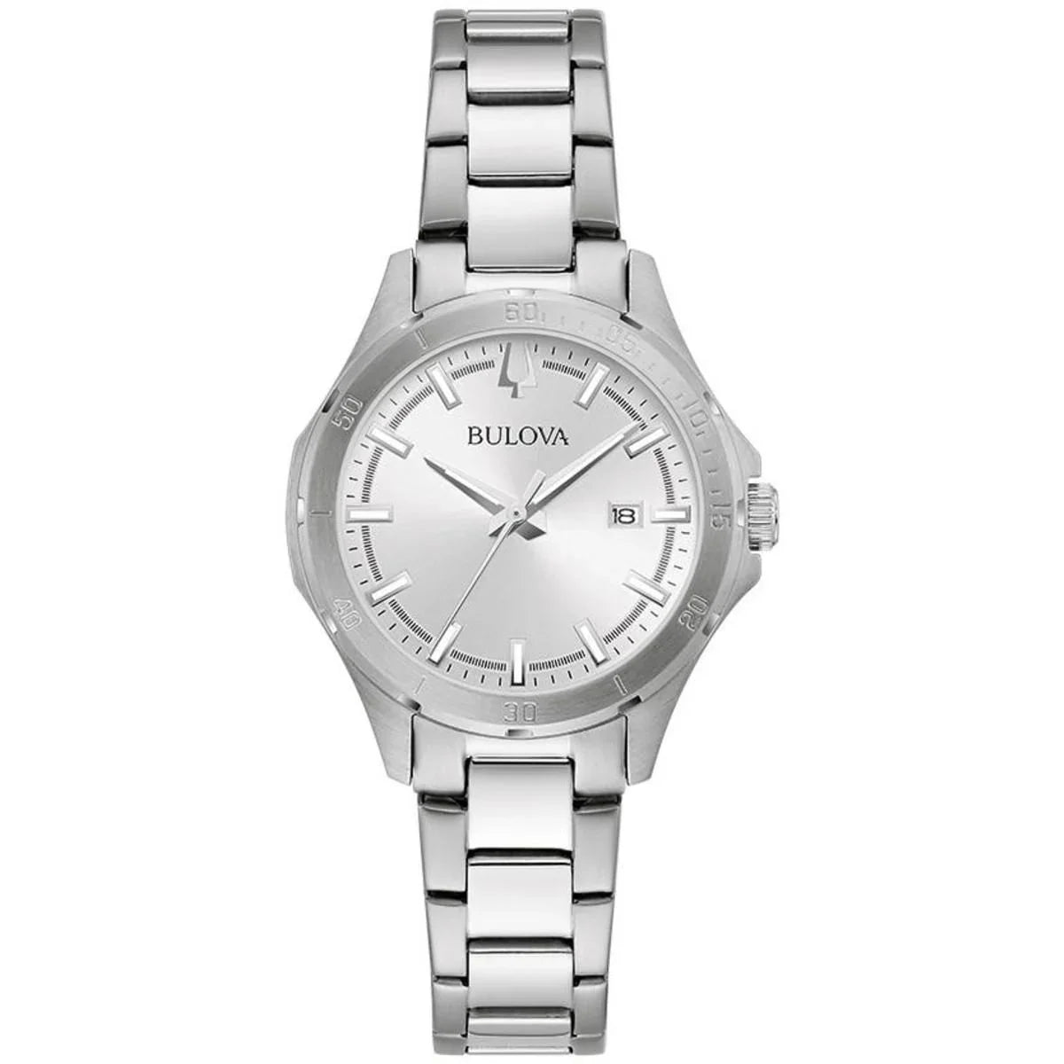 96m160 Reloj Bulova Classic de dama pulsera de metal 30 mm