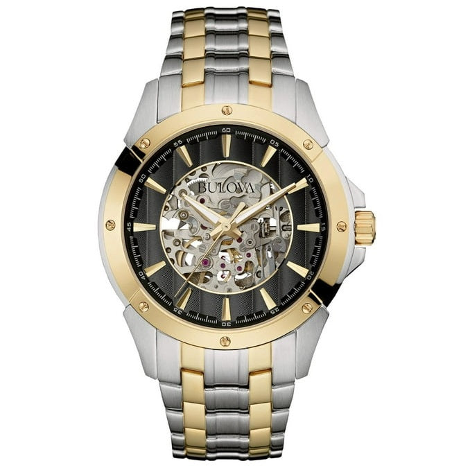 98A146 Reloj Bulova Esqueleto Automático para Hombre
