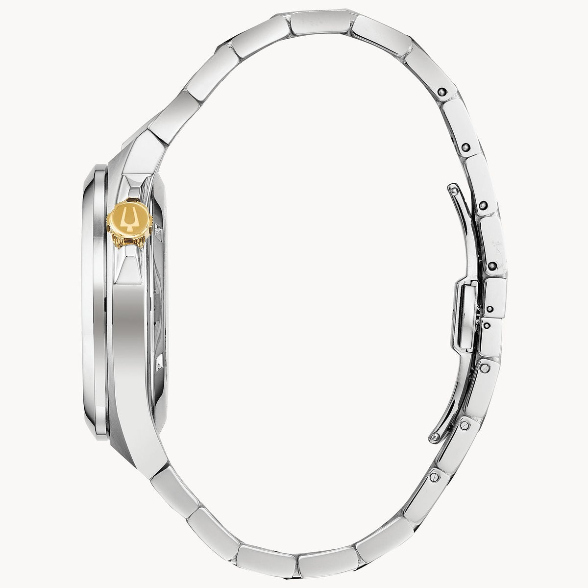 98A224 Reloj Bulova Machine de hombre pulsera de metal 46 mm