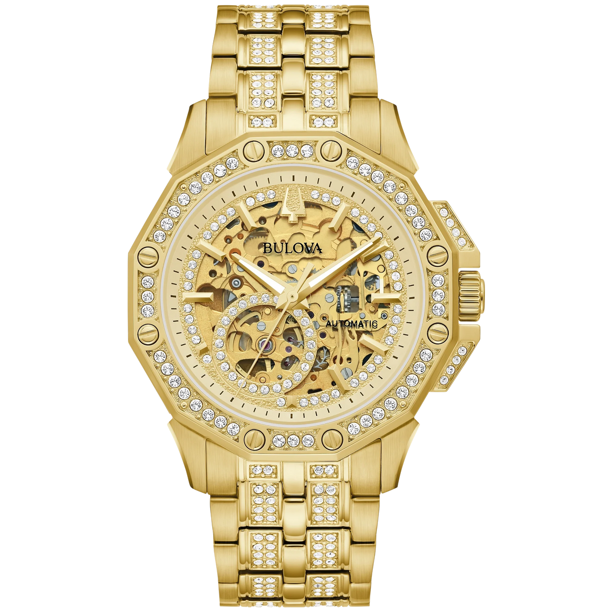 98A292 Reloj Bulova Octava de hombre correa de metal