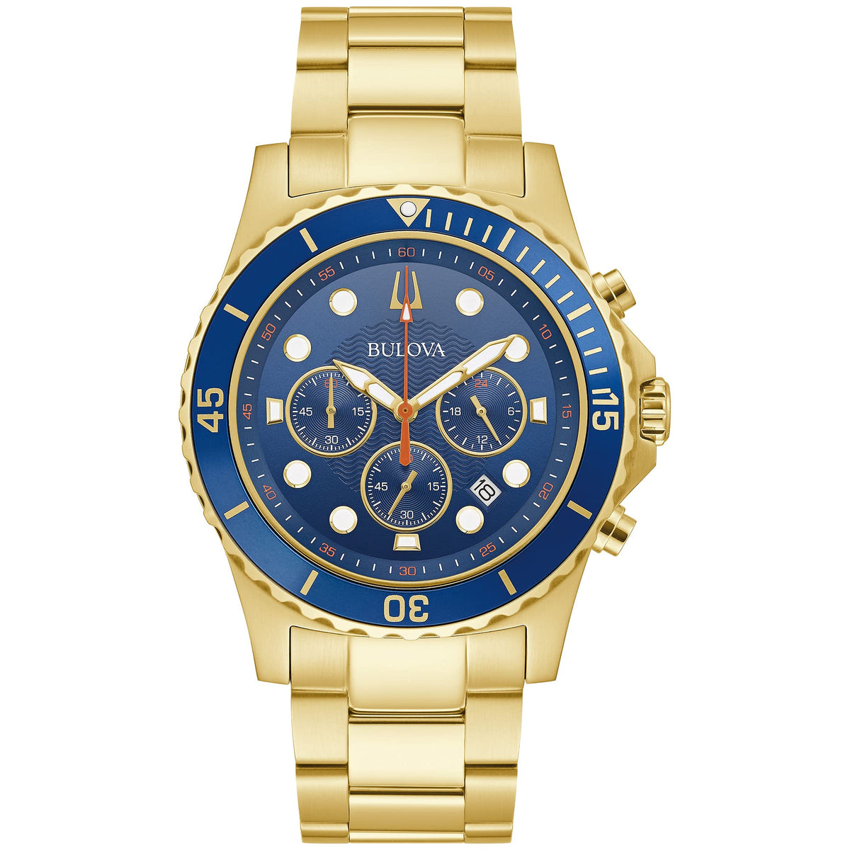 98B377 Reloj Bulova Marine Star de hombre correa de metal