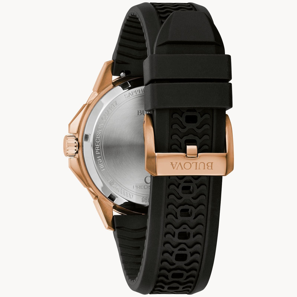 98B421 Reloj Bulova Marine Star de hombre pulsera de caucho