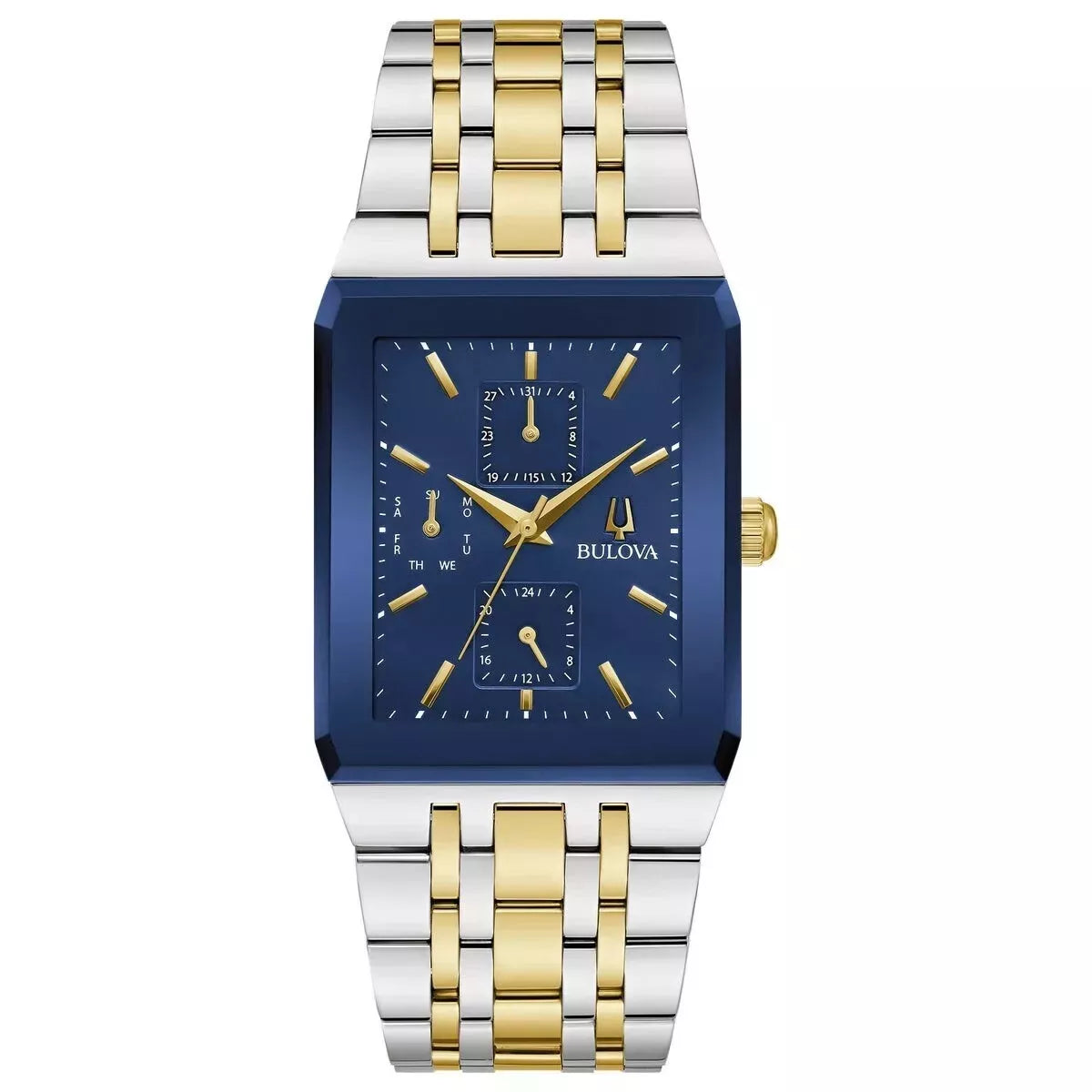98C150 Bulova Modern Day de hombre correa de metal