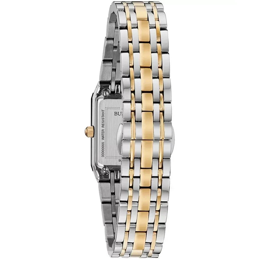 98P185 Reloj Bulova Futuro de señorita pulsera de metal 21 mm