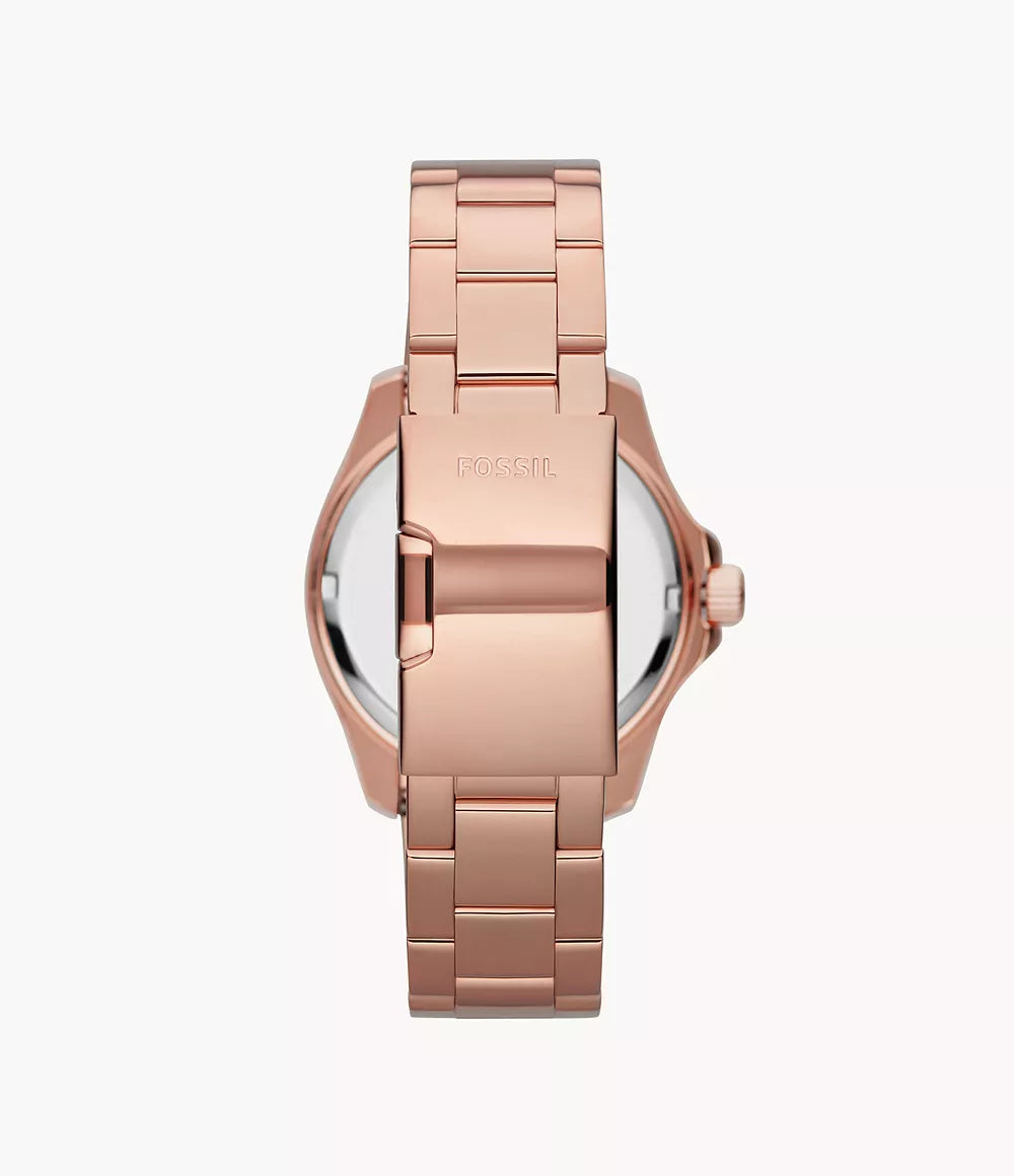 Reloj Fossil Cecile de dama pulsera de metal 40mm