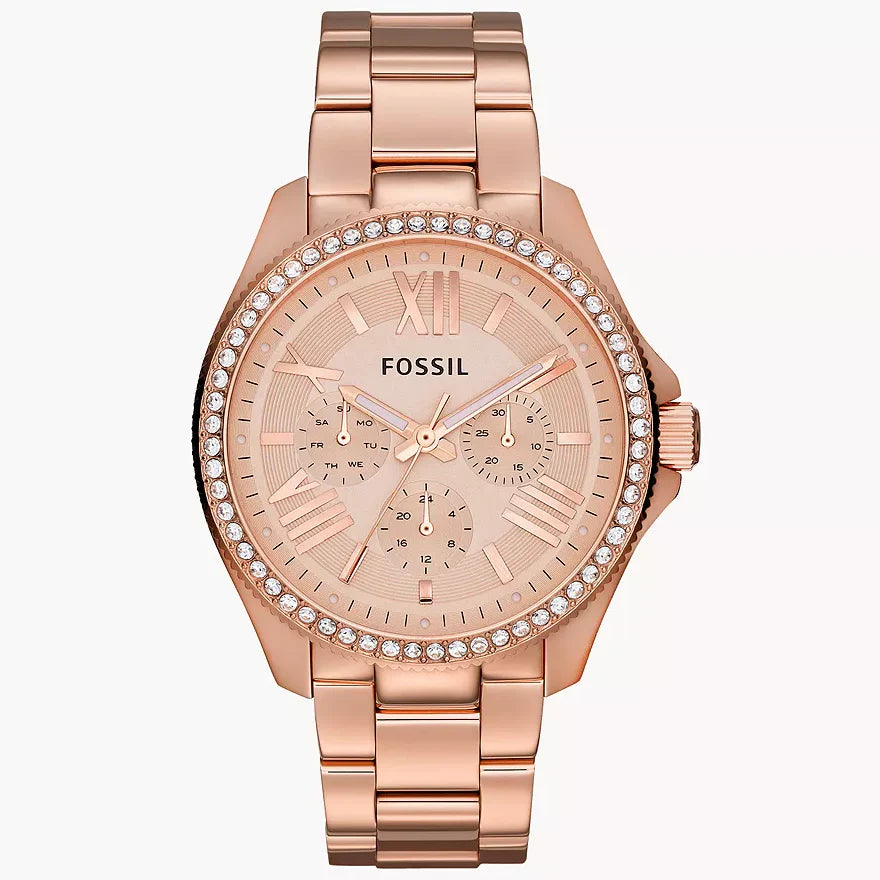 Reloj Fossil Cecile de dama pulsera de metal 40mm