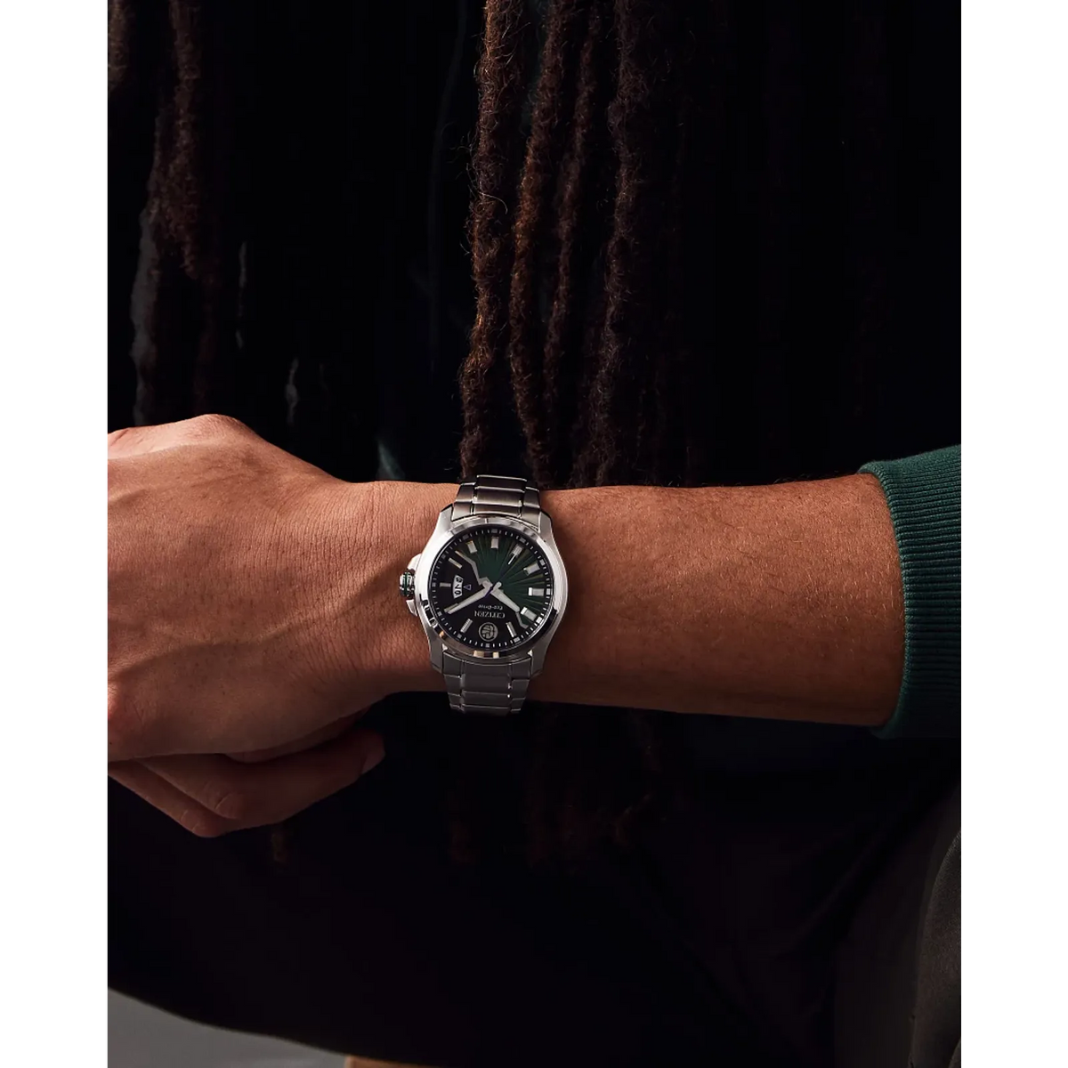AW1351-56W Citizen The Hulk Marvel edition de hombre pulsera de metal
