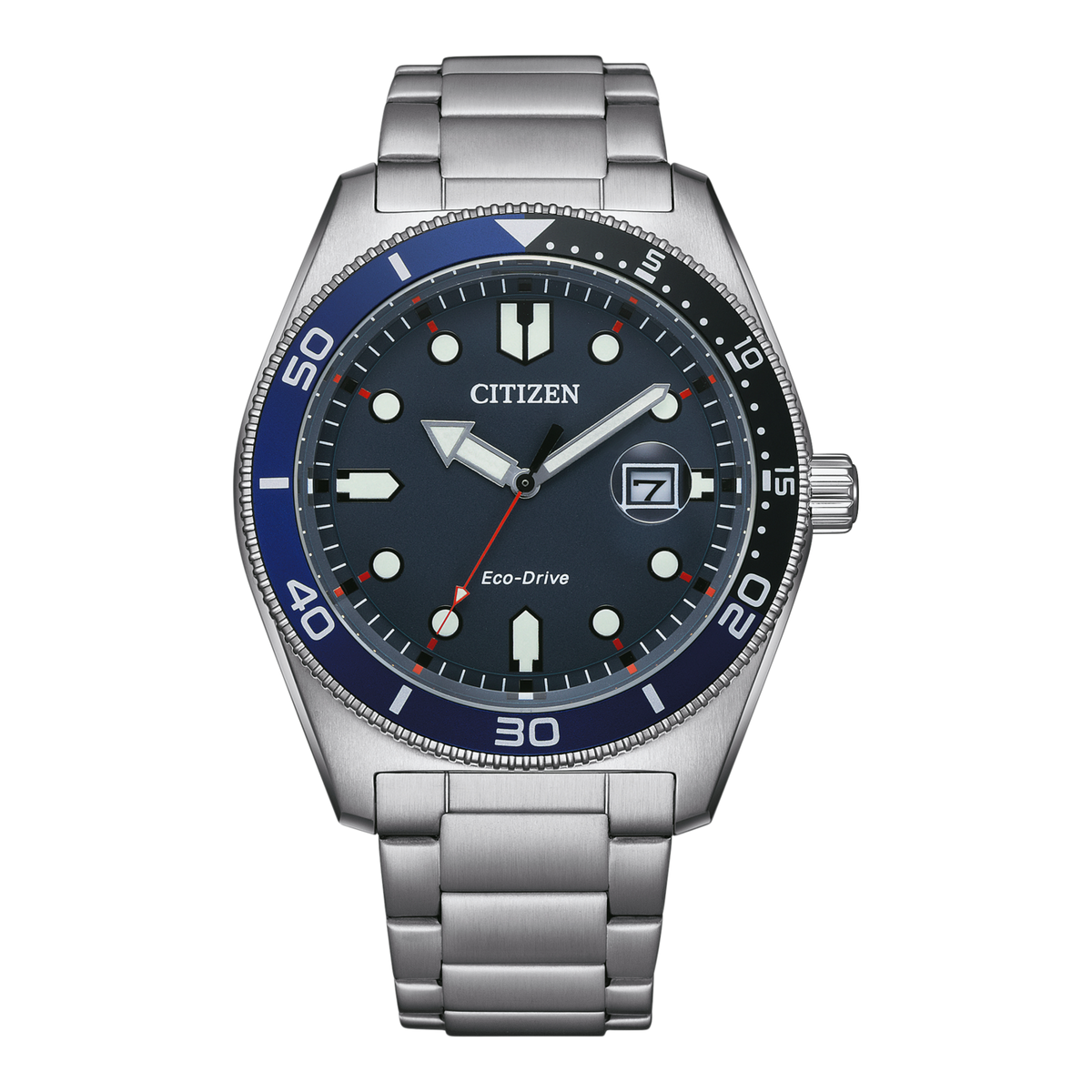 AW1761-89L Reloj Citizen Eco-Driver hombre pulsera de metal