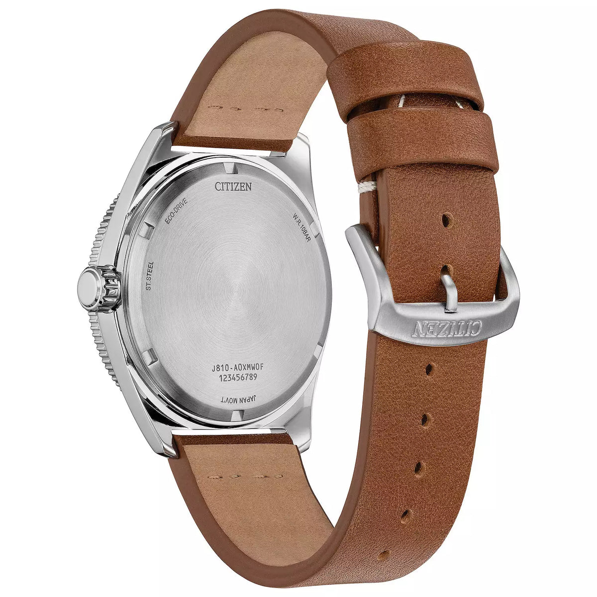 AW1798-03L Reloj Citizen Eco-Drive de caballero pulsera de cuero