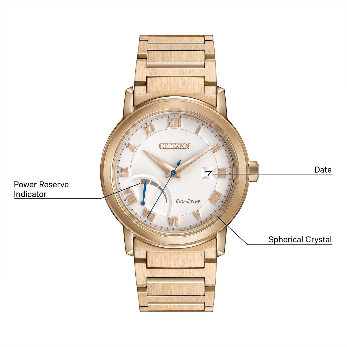 AW7023-52A Citizen PRT de hombre pulsera de acero inoxidable