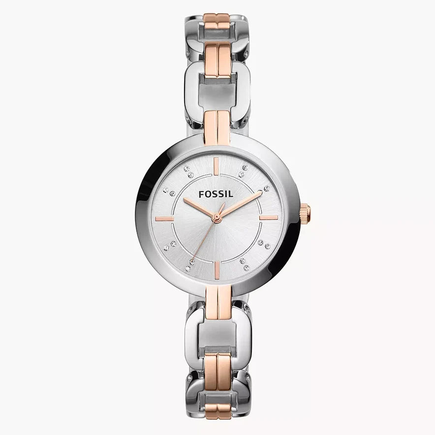 Reloj Fossil Kerrigan de dama pulsera de metal