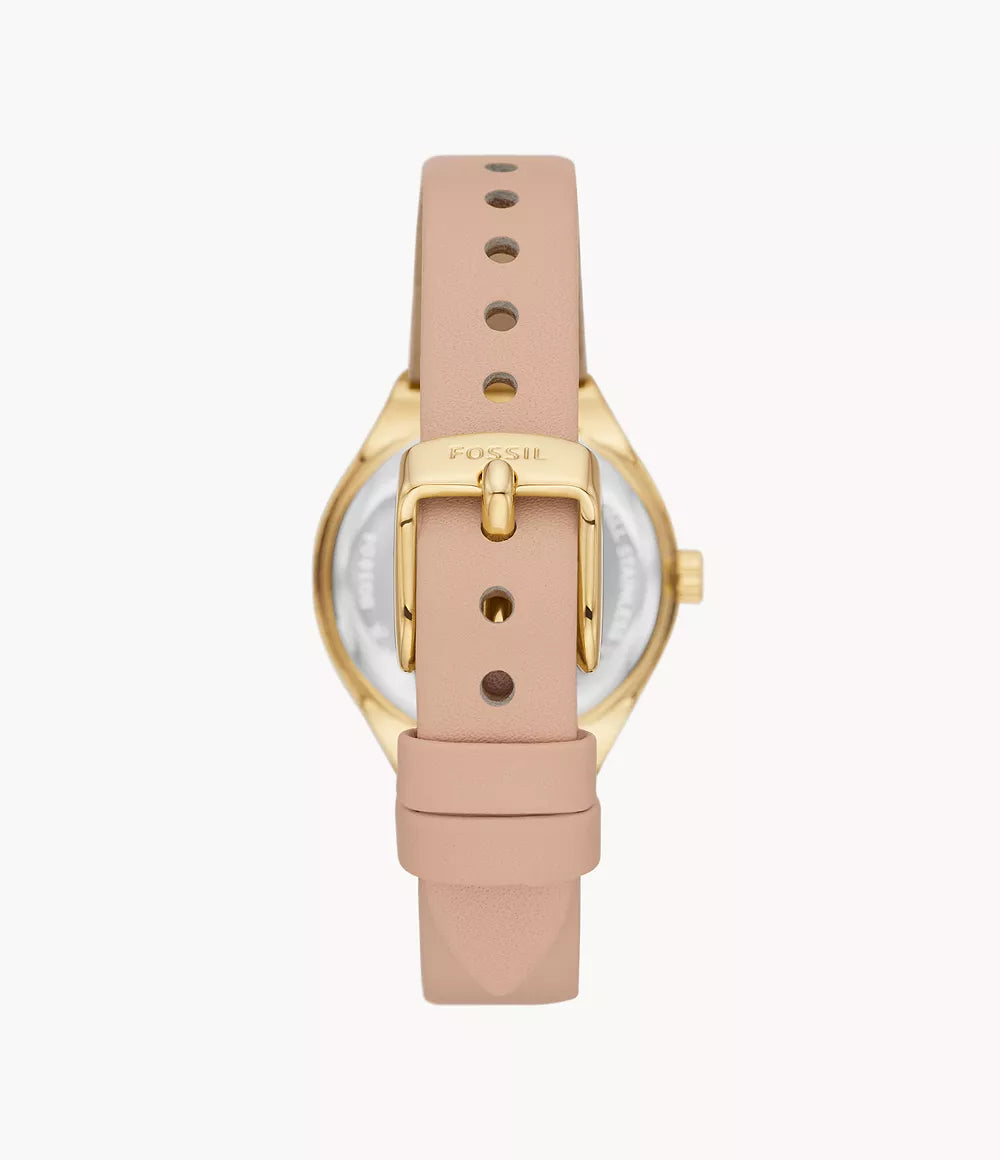 Reloj Fossil Eevie de dama banda de piel 30 mm