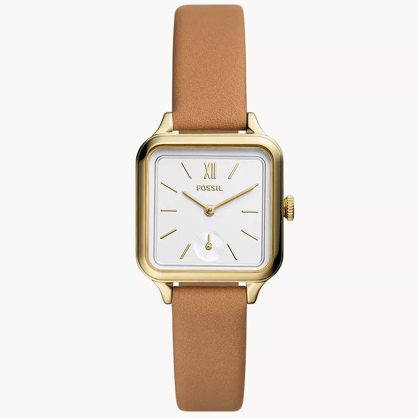 Reloj Fossil Colleen de mujer banda de cuero 28 mm