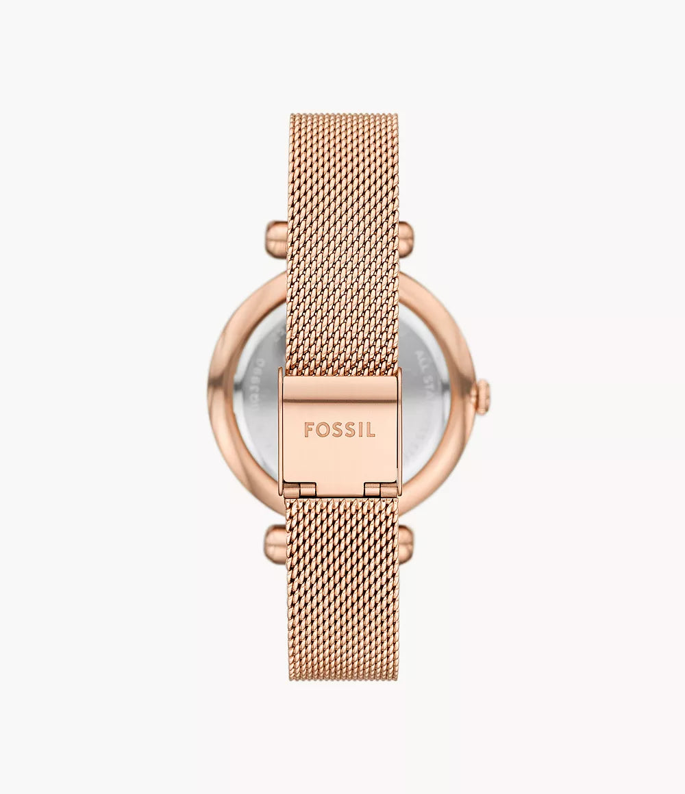 Reloj Fossil Tillie de dama pulsera mesh 36 mm