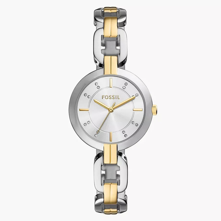 Reloj Fossil Kerrigan de dama pulsera de metal