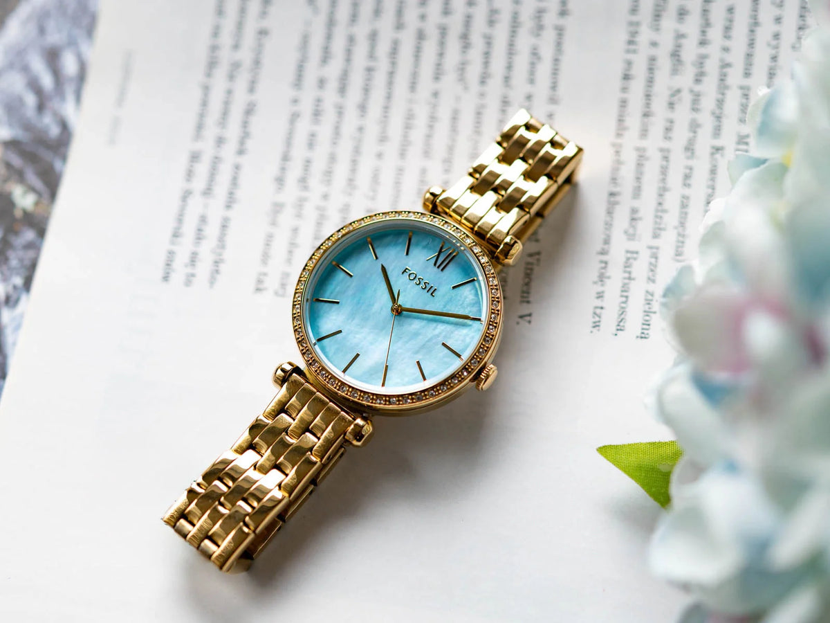 Reloj Fossil Tillie de dama pulsera de metal 36 mm