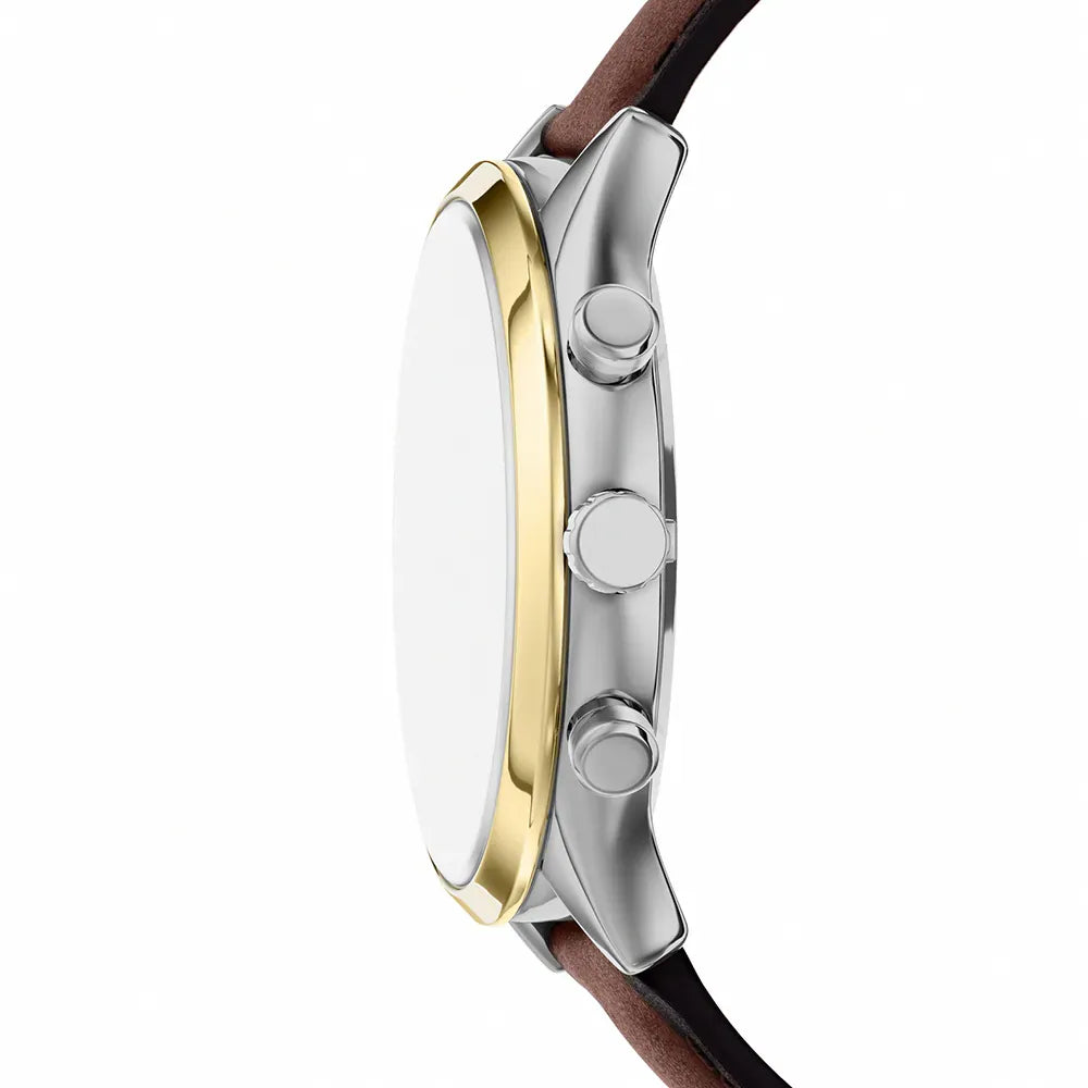Fossil Fenmore Multifunction Reloj para Hombre Pulsera de Cuero Análogo
