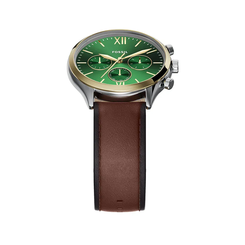 Fossil Fenmore Multifunction Reloj para Hombre Pulsera de Cuero Análogo