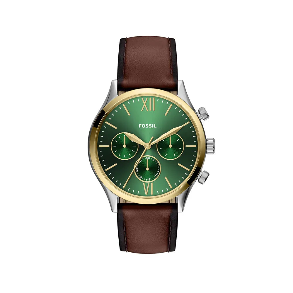 Fossil Fenmore Multifunction Reloj para Hombre Pulsera de Cuero Análogo
