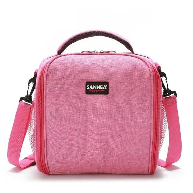 CL2527 Lonchera Cuadrada hermética Sanne 4 colores