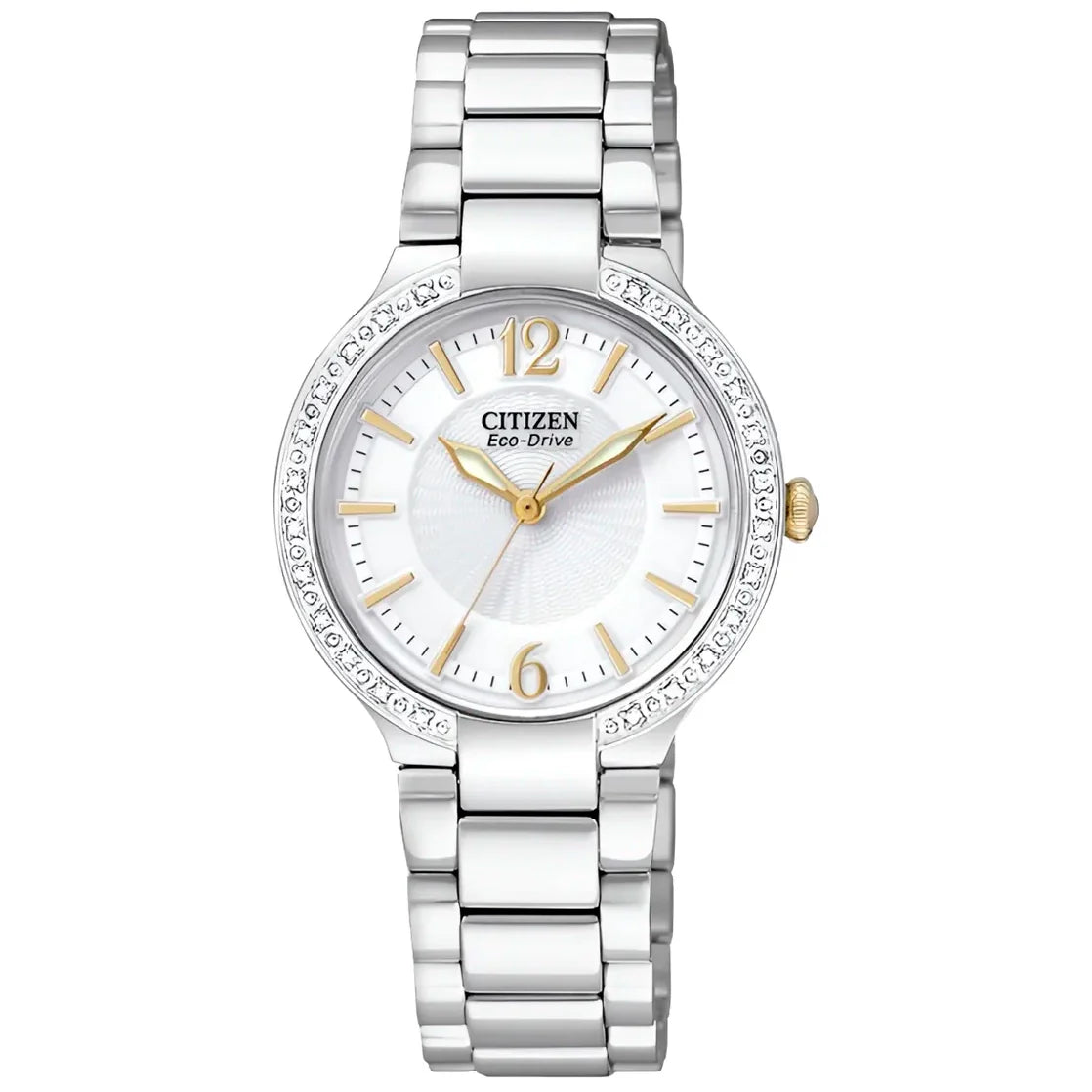 E031-S078016 Reloj Citizen Eco-Drive de dama correa de metal
