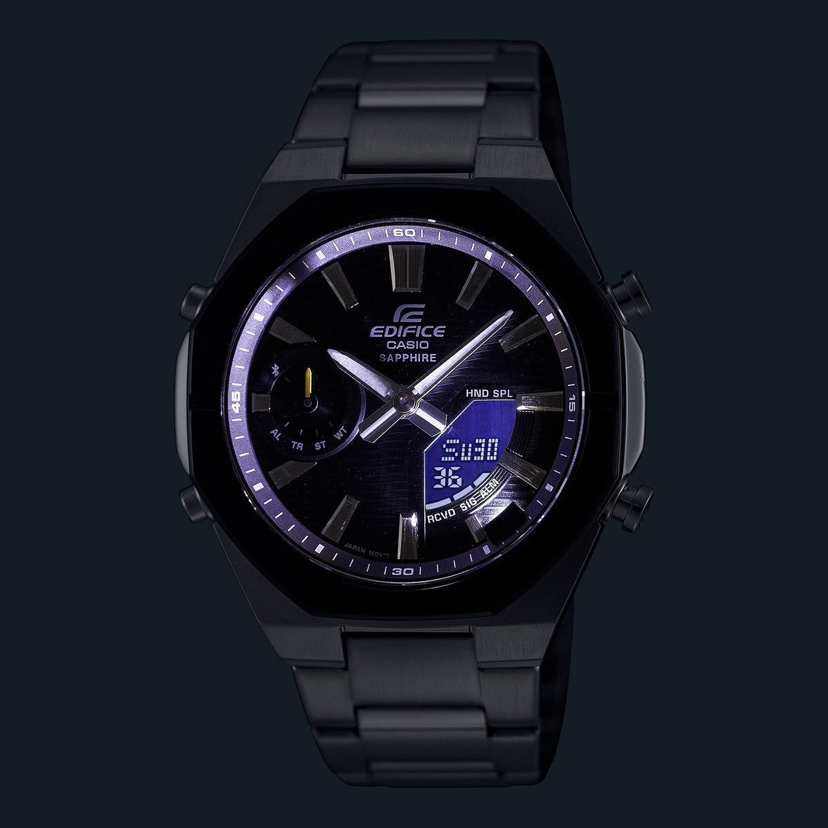 ECB-S10 Reloj Edifice de hombre correa de metal