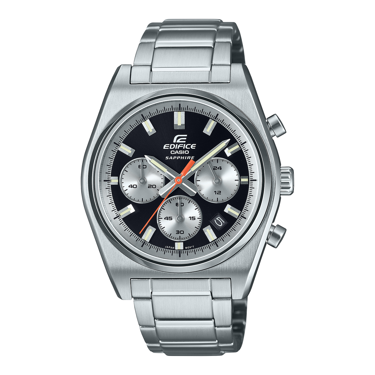 EFB-730 Reloj Edifice Sapphire de hombre correa de metal 47 mm