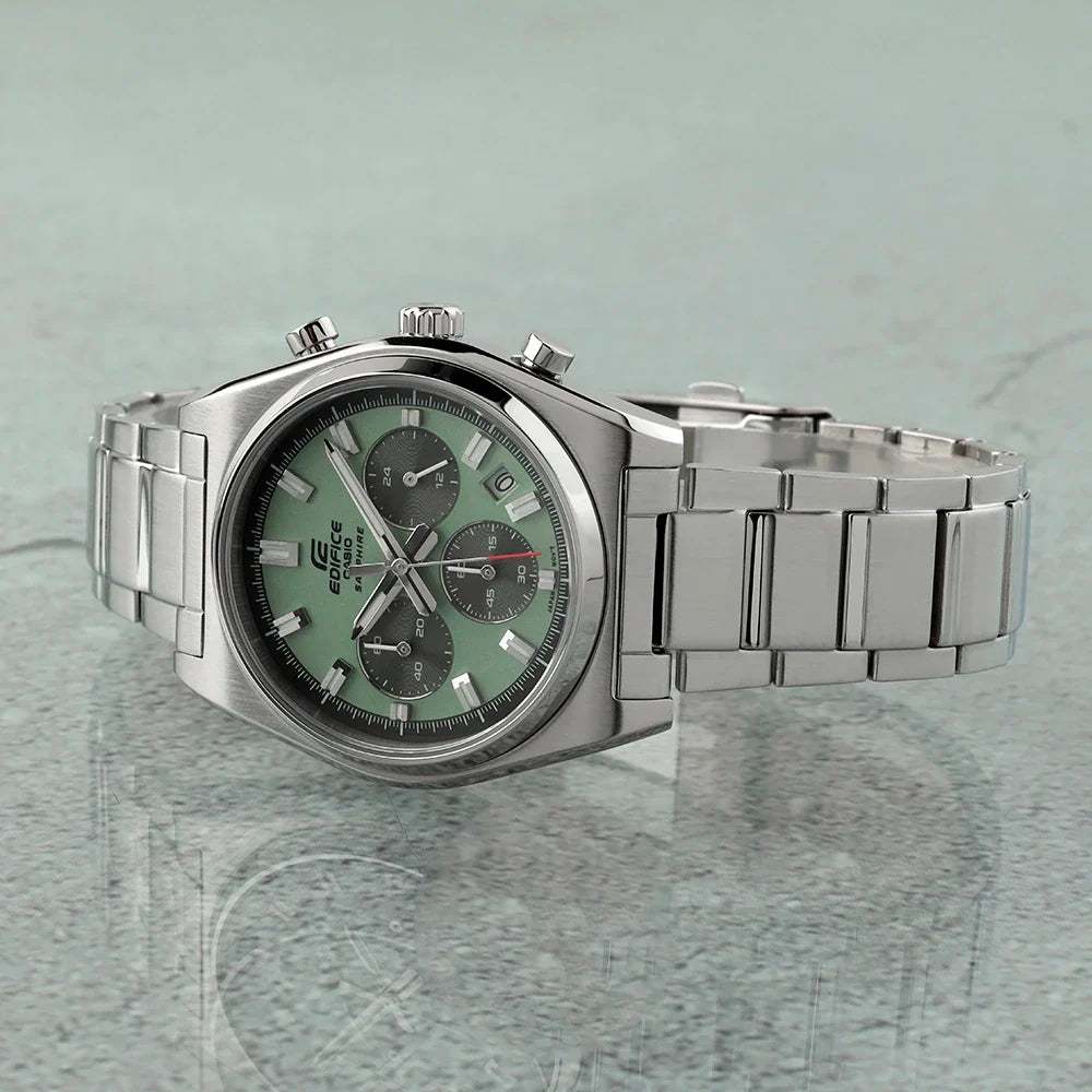 EFB-730 Reloj Edifice Sapphire de hombre correa de metal 47 mm