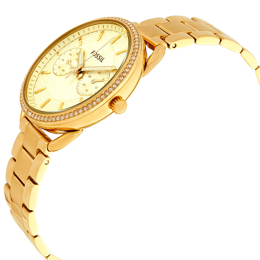 Reloj Fossil Tailor de dama correa de acero inoxidable