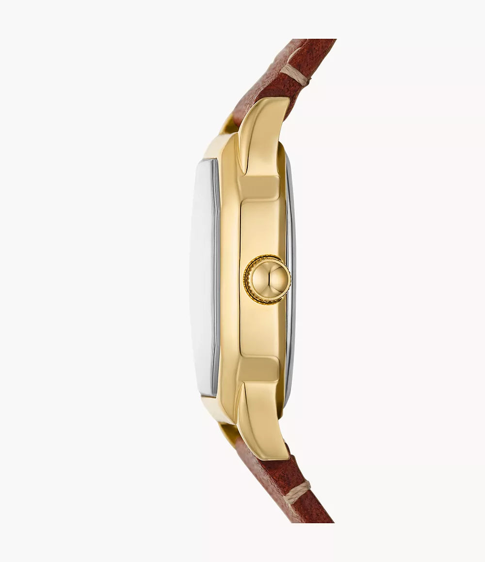Reloj Fossil Harlow de dama correa de piel 27 mm