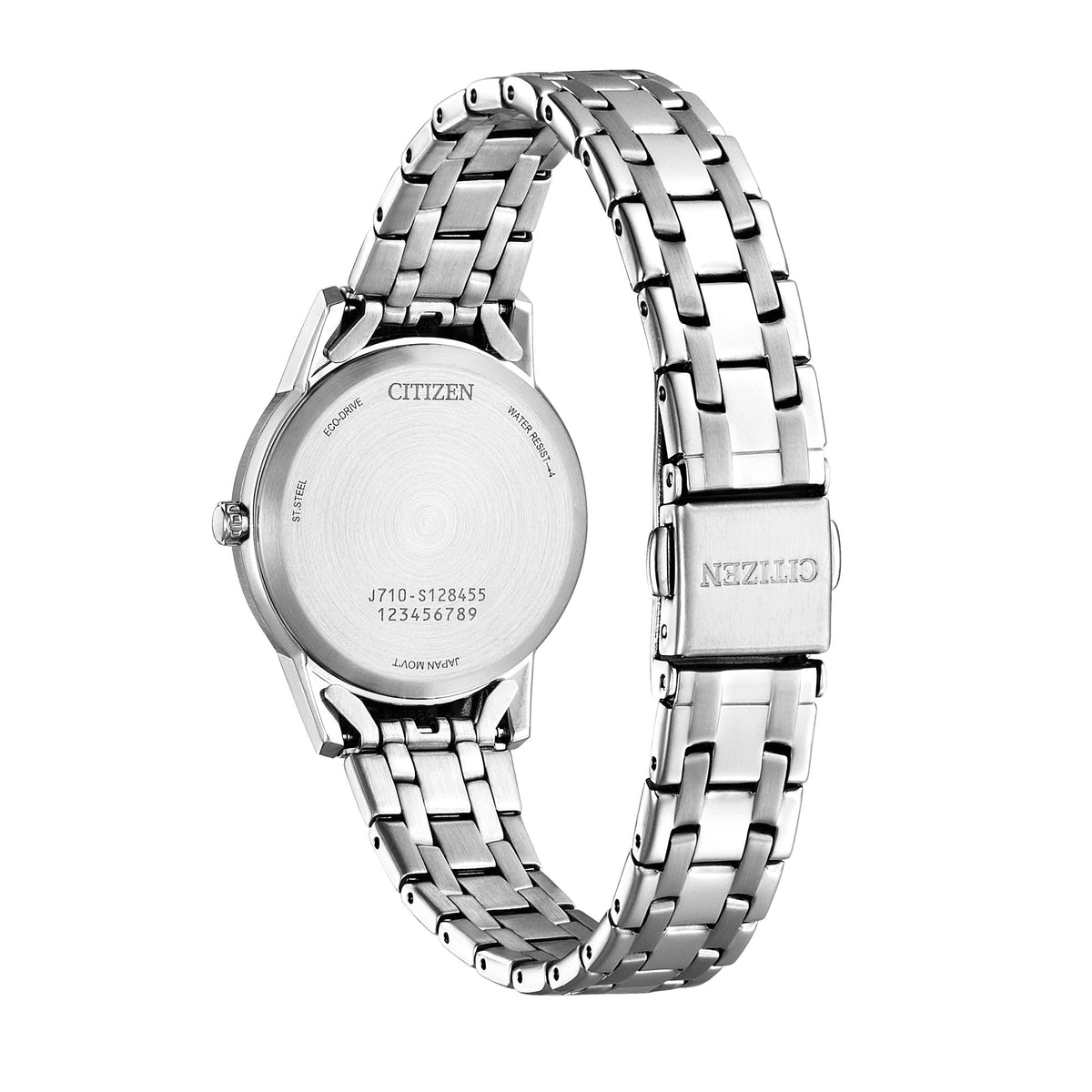 FE1240-57A Reloj Citizen Eco-Drive de dama pulsera de metal