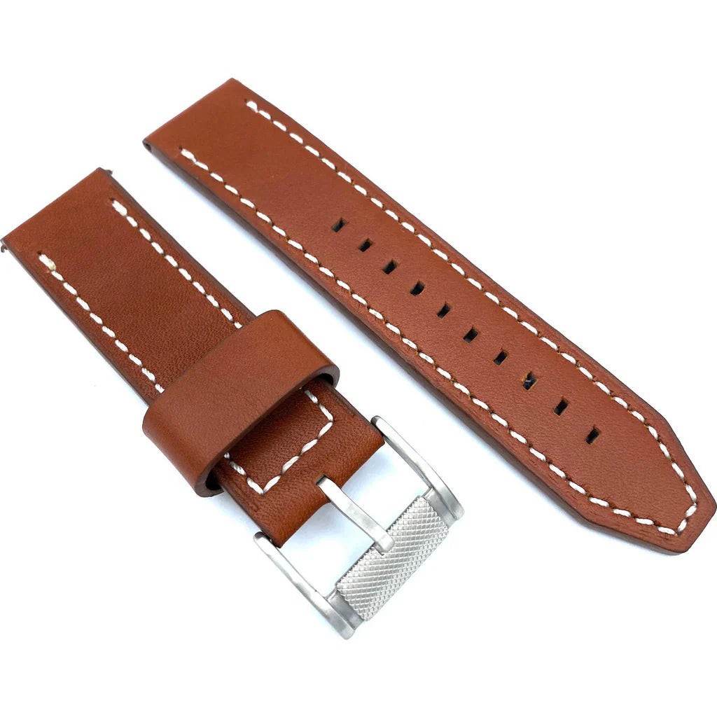 Reloj Fossil Machine de hombre pulsera de piel 46 mm