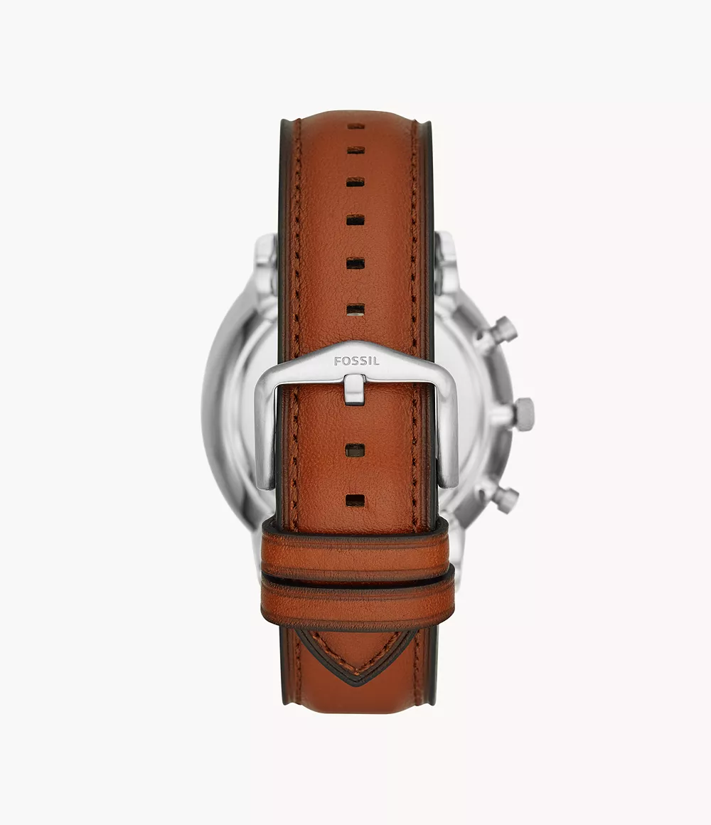 Fossil Neutra reloj Análogo para Caballero Correa de Cuero