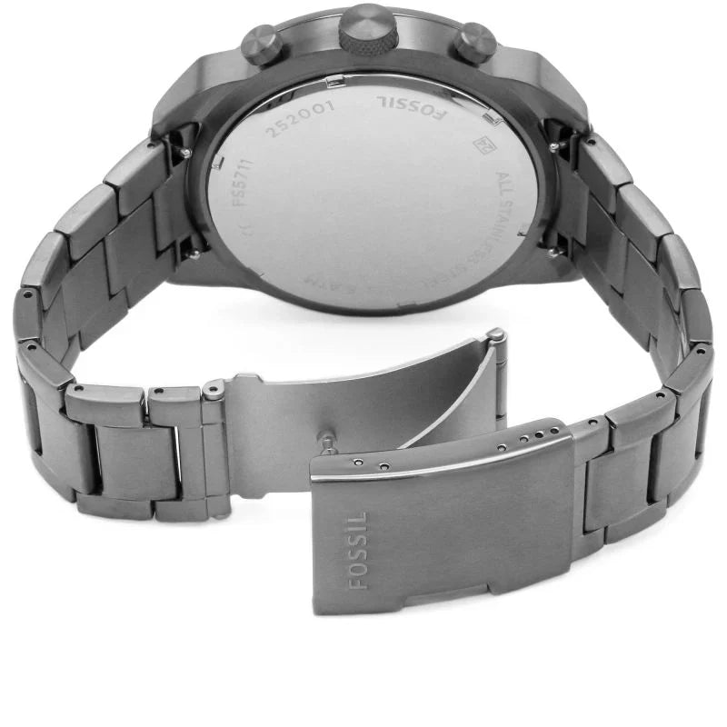 Fossil Bronson Reloj Análogo para Hombre Pulsera de Metal